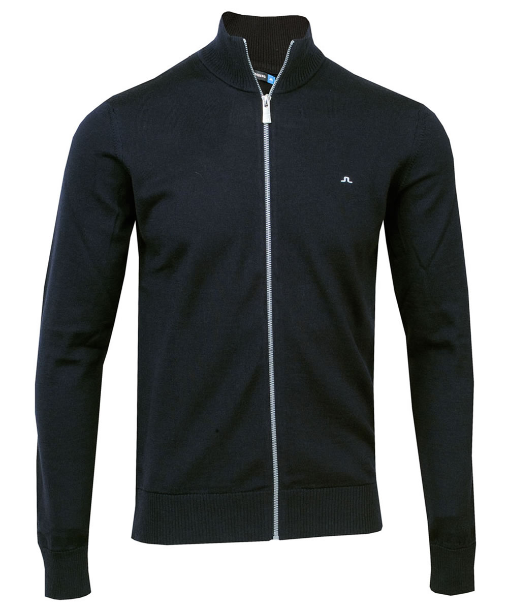 J Lindeberg Kenny Cardigan Black