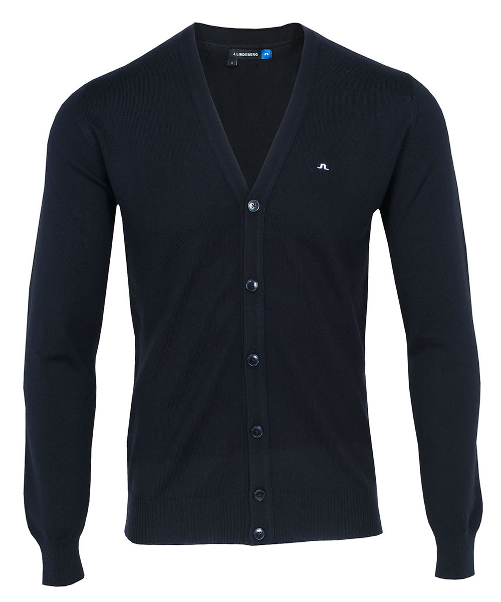 Lymac Merino Cardigan Black