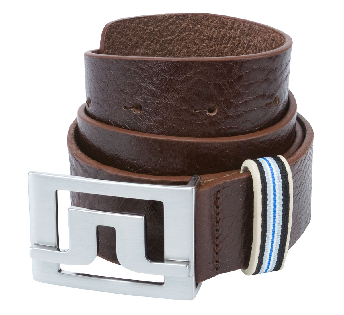 J Lindeberg Slater 40 Yacht Belt Mid Brown