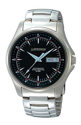 J.SPRINGS Automatic Standard Sports Black Gents