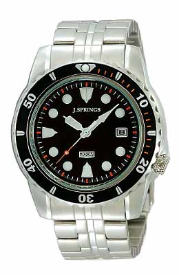 J.SPRINGS Prestige Sports 200M Black Gents BBH101