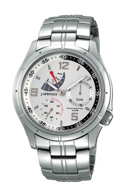 J Springs J.SPRINGS Retrograde Sports Stainless White Dial