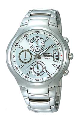 J Springs J.SPRINGS Urban Active Chronograph Silver Gents