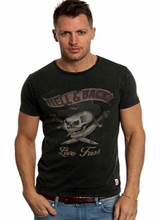 Vintage Hell  Back T-Shirt