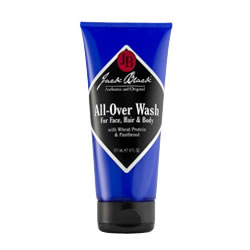 Jack Black All Over Wash for Face, Hair, and Body with Wheat Protein and Panthenol 177ml