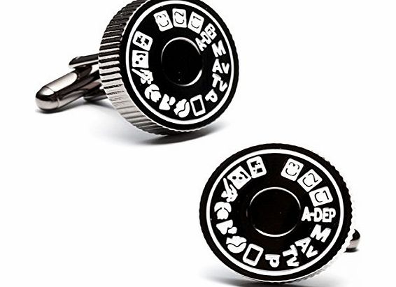 Jack Reagan New Digital 35mm Camera Mode Dial Cufflinks Cuff Links