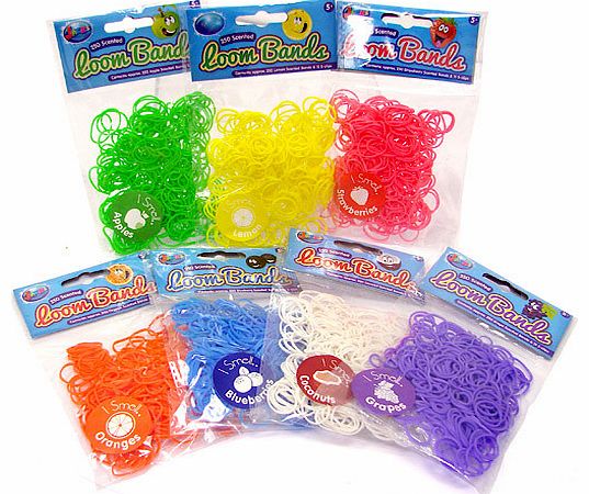 Scented Loom Bands Mega Pack - 1750 Loom