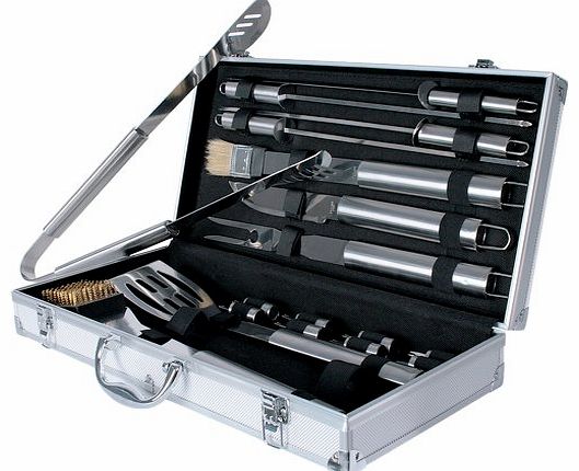 BBQT01 18 pc BBQ Barbecue Grill Utensil Set