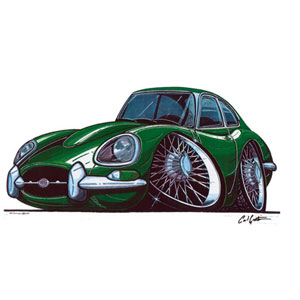 E Type - Green T-shirt