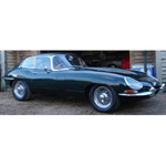 Jaguar E Type S1 Coupe Green