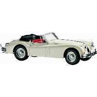 Jaguar XK140 Convertible Cream: 1:18