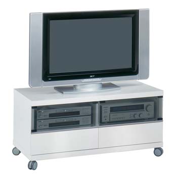 Studio Look 311 LCD TV Unit in White