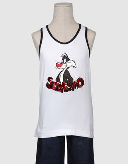 TOP WEAR Sleeveless t-shirts GIRLS on YOOX.COM