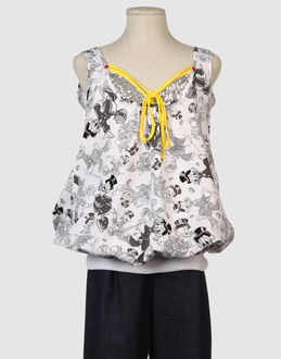 TOPWEAR Sleeveless t-shirts GIRLS on YOOX.COM