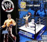 Jakks WWE I QUIT SPRING RING WITH REY MYSTERIO FIGURE