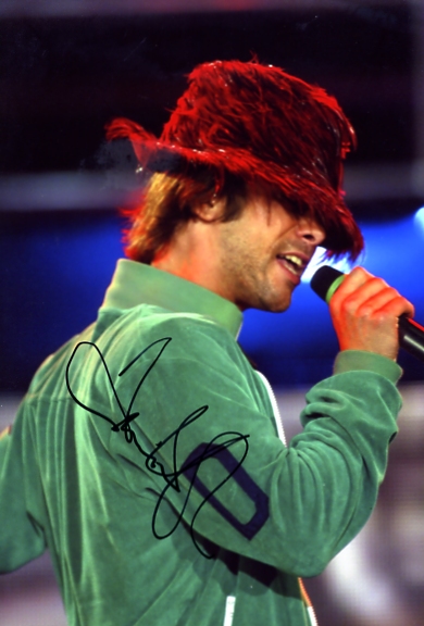 JAMIROQUAI - JAY KAY SIGNED 12 x 8 INCH COLOUR