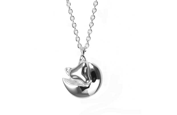 Jana Sterling Silver Fox Pendant