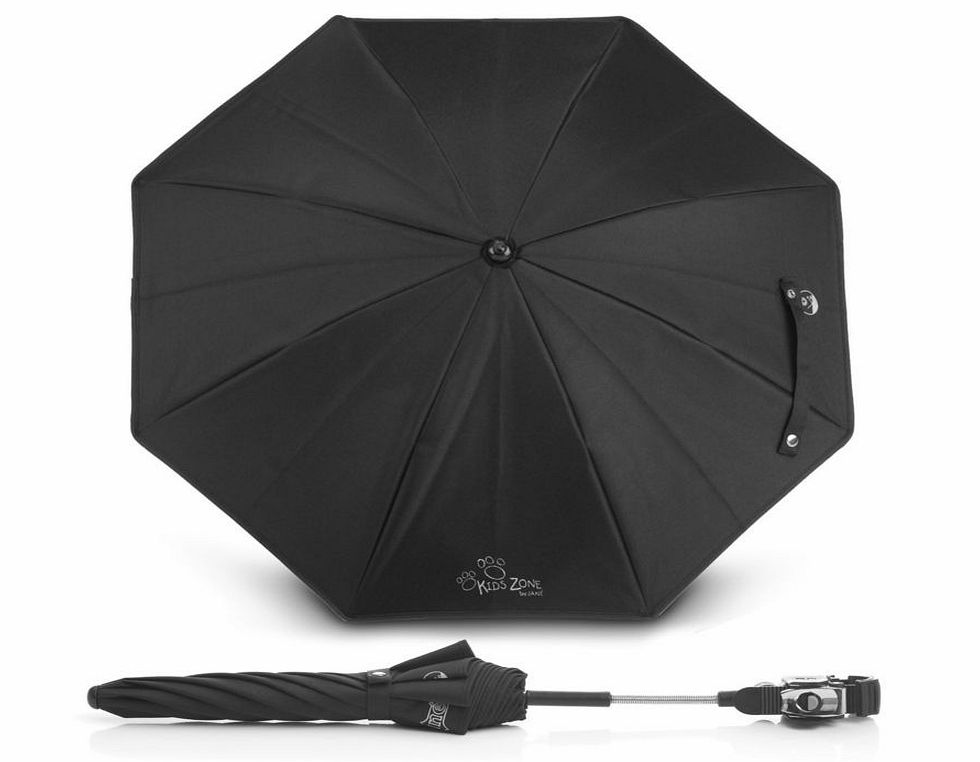 Jane Anti UV50  Parasol Black