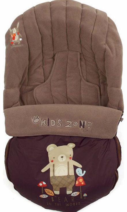 Moom Car Seat Footmuff Brown 2014