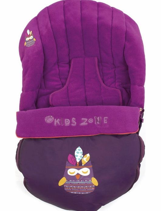 Jane Moom Footmuff Lilac 2014