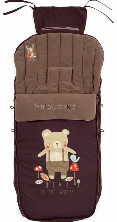 Jane Nest Footmuff Brown 2014