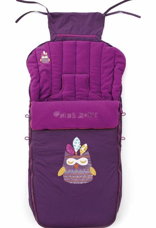 Jane Nest Plus Luxury Footmuff Lilac