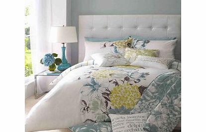 Janet Reger Zebina Bedding Teal Bedding Set Double