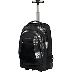 JanSport Driver 8 wheeled backpack   FREE JanSport Media Player arm band