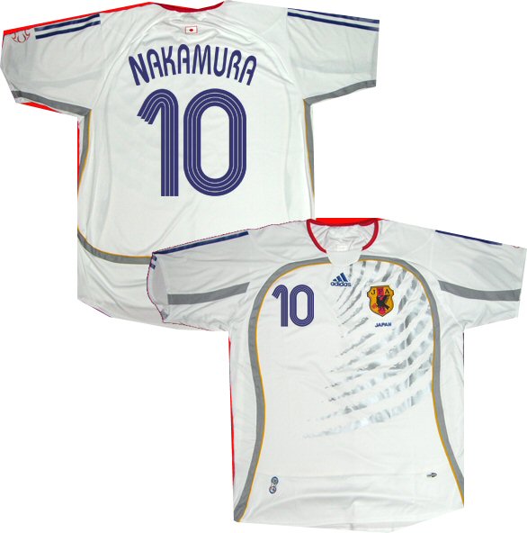 Adidas Japan away (Nakamura 10) 06/07