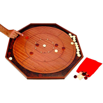 Jaques Crokinole Board Game 55cm Deluxe