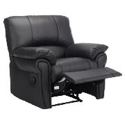 Jasper Recliner Armchair, Black