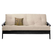 Java Dark Wooden Futon, Natural