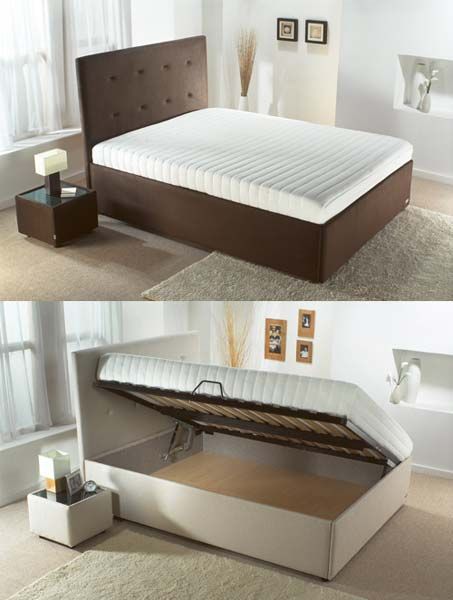 Sky 3ft Single Ottoman Divan Bed