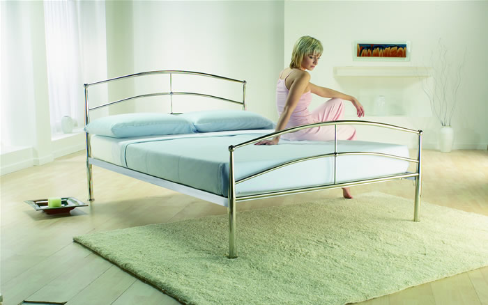 Jay-Be Beds Venus Bedstead 5ft Kingsize Metal Bed