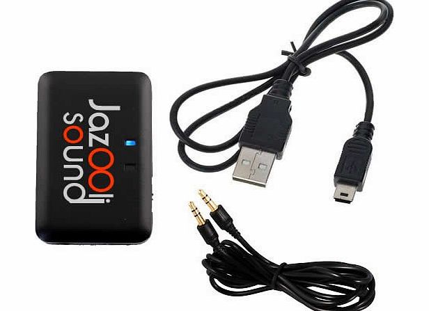 Jazooli 3.5mm AUX Bluetooth Wireless Stereo Audio Receiver Music Dongle for Phone Car