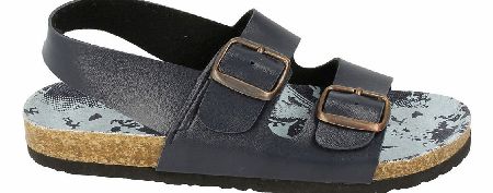 JCDEES Navy Sandal