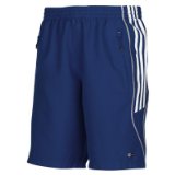 ADIDAS Mens T8 Wov Shorts , XXL, UNIVERSITY RED/WHITE/SILVER