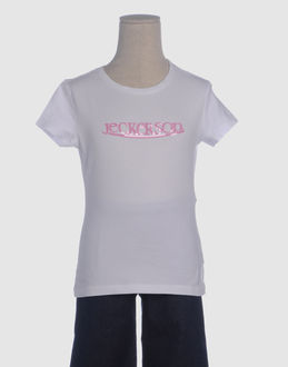 TOP WEAR Short sleeve t-shirts GIRLS on YOOX.COM