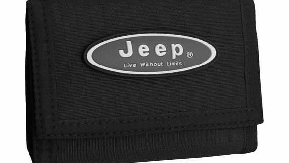 Jeep  MENS TOUGH MULTI COMPARTMENT ID WALLET BLACK