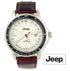 Jeep MENand#8217;S ANALOGUE WATCH (WHITE)