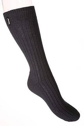 Jeep Mens 2 Pair Jeep Terrain Thermal Sock Black