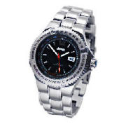 mens stainless steel bracelet watch