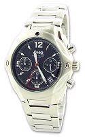 Jeep Quartz Analogue Chronograph Mens Watch Black