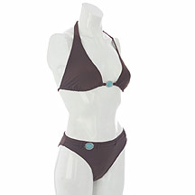 Jeff Banks Beach Brown bikini pants