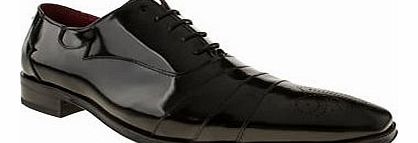 mens jeffery west black scarface panel oxford