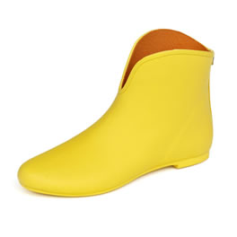 Jeffrey Campbell Yellow Ankle Vee Wellington/