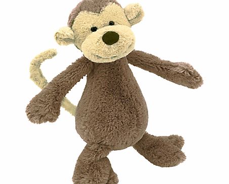 Jellycat Bashful Monkey Soft Toy, Small