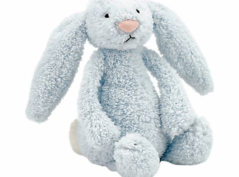 Jellykitten Bashful Bunny Rattle, Blue