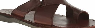 jerusalem Brown Asher Sandals