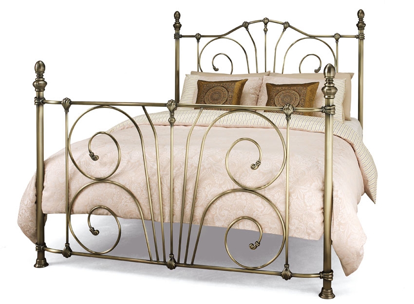 Antique Brass Double Bedstead